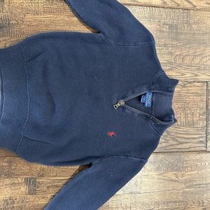 Ralph Lauren Pullover Sweater Navy Boys Size 7